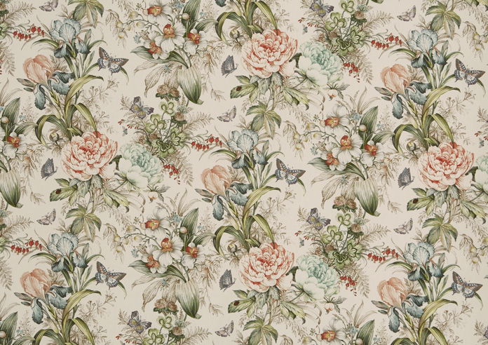 Hot, House Peach Blossom - Fabric Only - Image 3